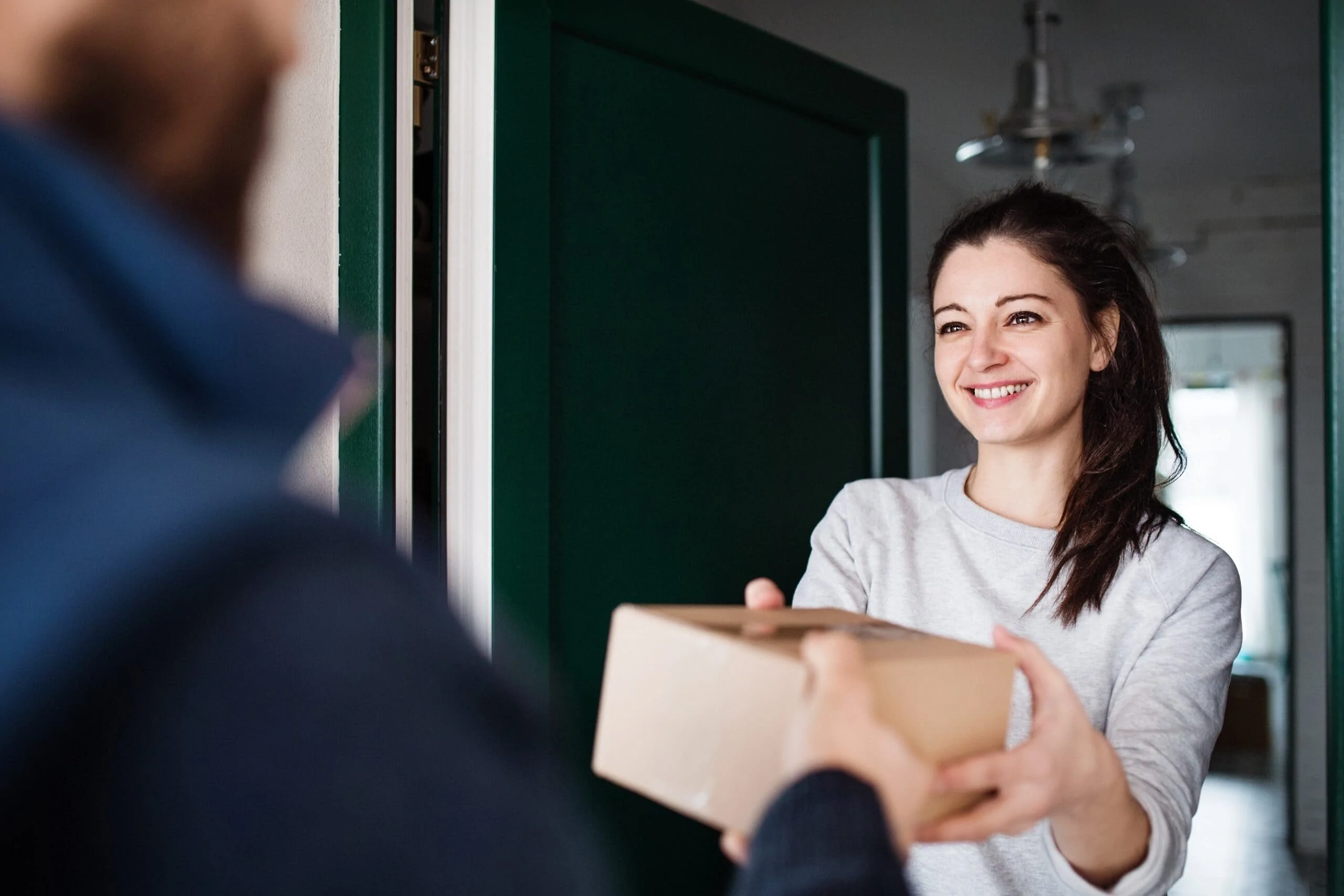 Delivery to customer at their door