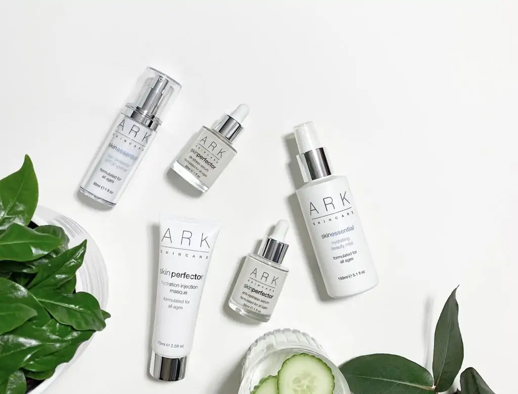 ARK Skincare product assortment